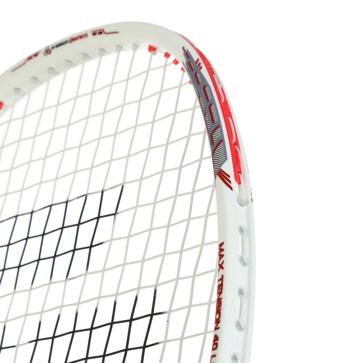 RAQUETTE DE BADMINTON FELET SPORT FORCE WHITE-RED (CORDEE)