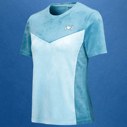 T-SHIRT MOURATOGLOU APPAREL FEMME MATCH VELOUR NEW YORK