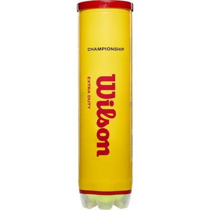 TUBE DE 4 BALLES WILSON CHAMPIONSHIP