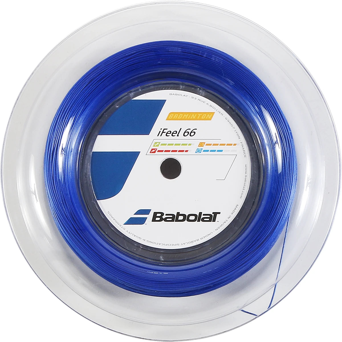 BOBINE BADMINTON BABOLAT IFEEL 66 (200 METRES)