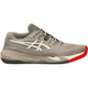 ASICS GEL RESOLUTION X TENNISSCHUHE AUF ROTSCHUTTBODEN