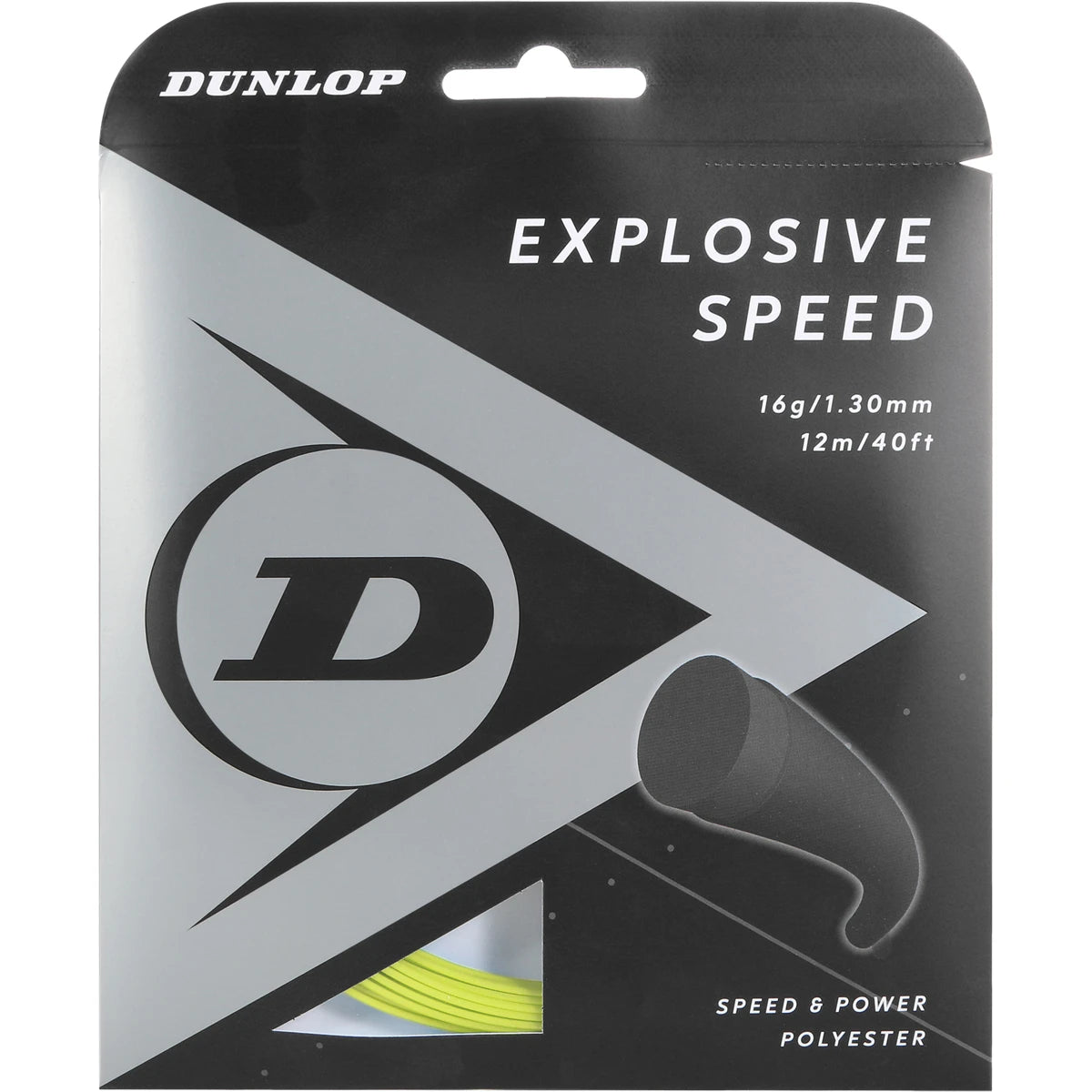 CORDAGE DUNLOP EXPLOSIVE SPEED (12 METRES)