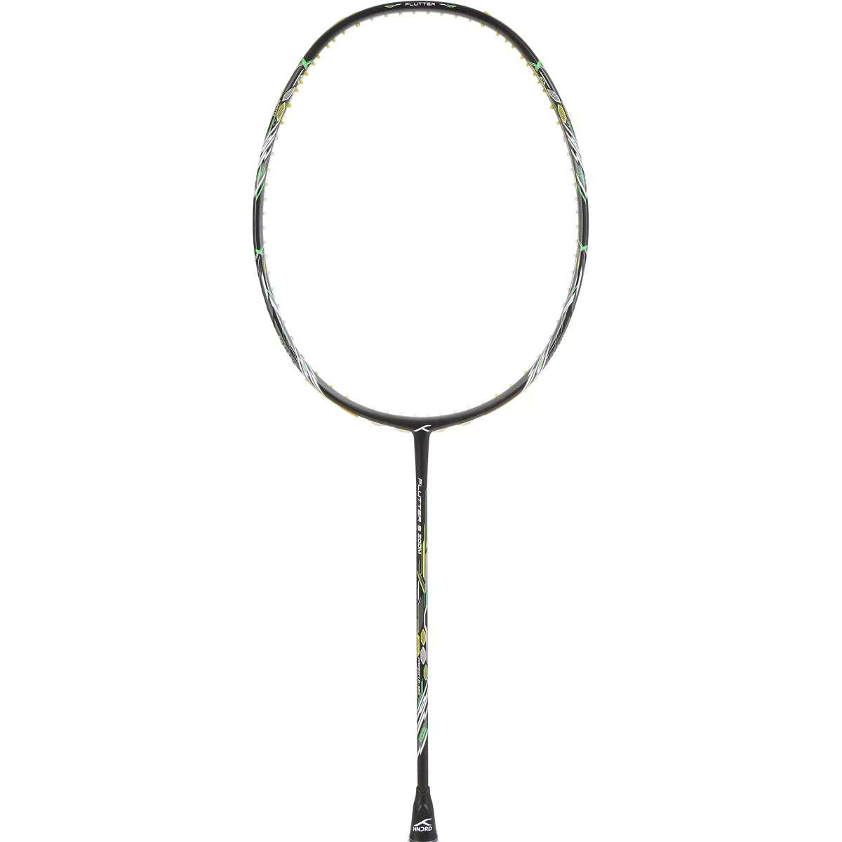 RAQUETTE DE BADMINTON HUNDRED FLUTTER S ZOOM BLACK-GREY