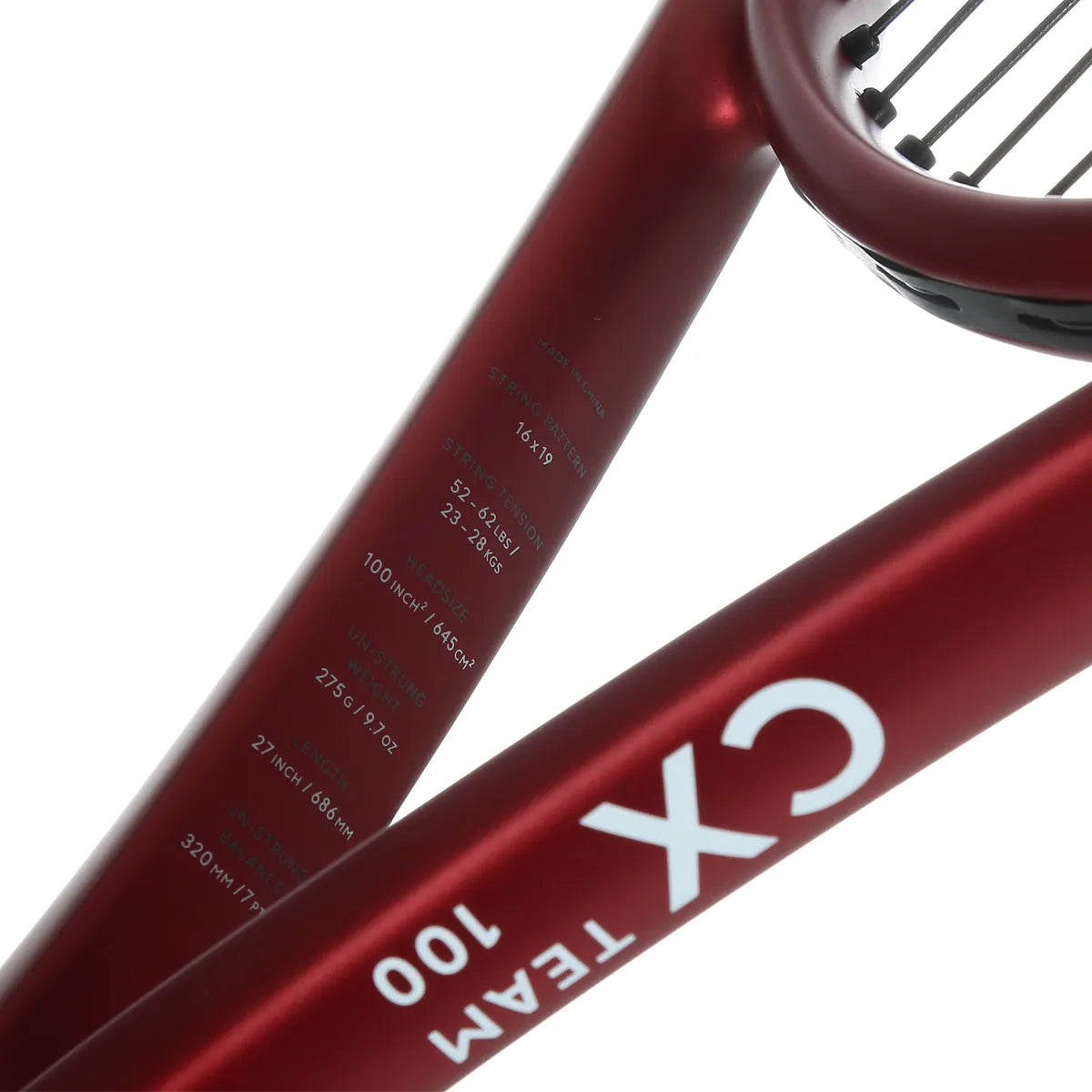 RAQUETTE DUNLOP CX TEAM 100 (275 GR)