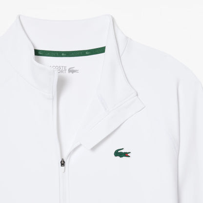 SWEAT LACOSTE ESSENTIALS MANCHES LONGUES FULL ZIP