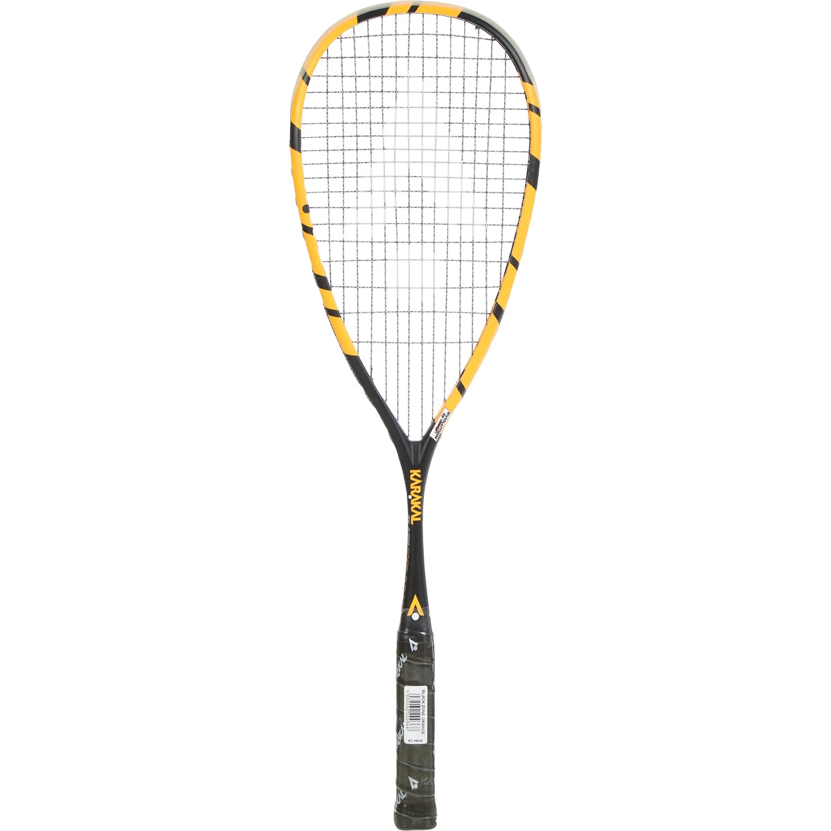 RAQUETTE DE SQUASH KARAKAL BLACK ZONE ORANGE 110 (CORDEE)