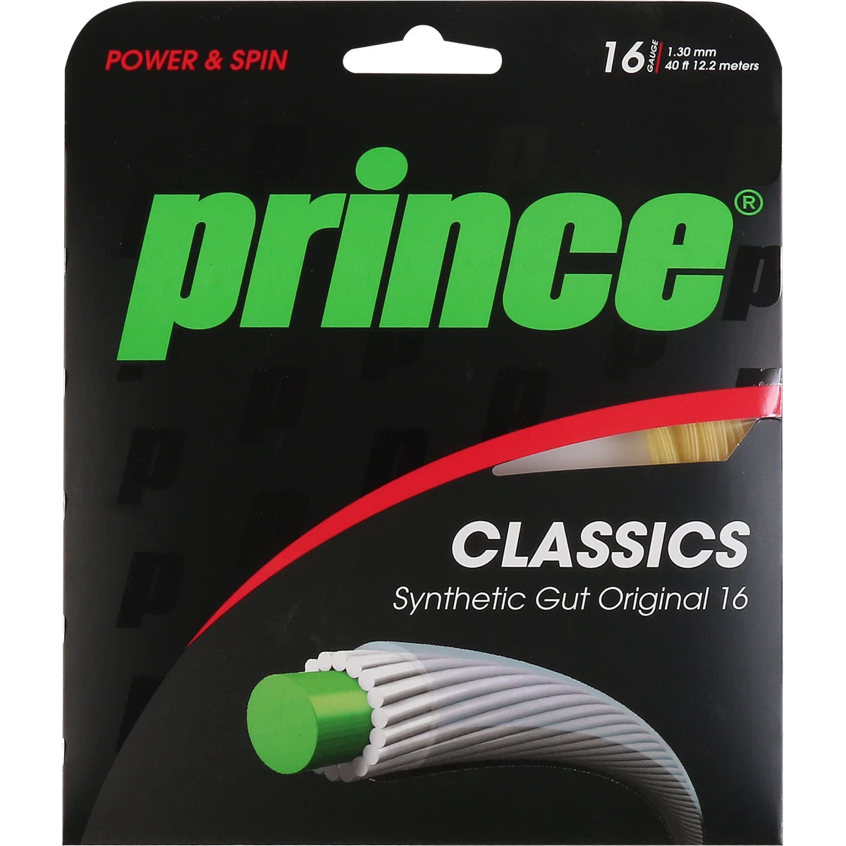 CORDAGE PRINCE SUPER SYNTHETIC GUT ORIGINAL 16 (12 METRES)