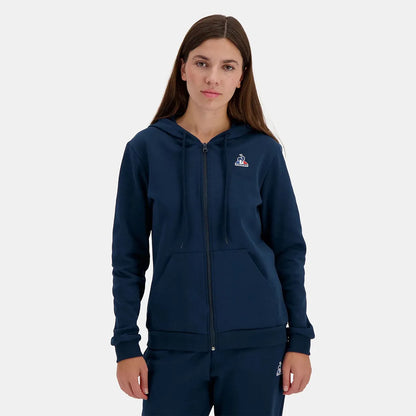 DAMENJACKE LE COQ SPORTIF ESSENTIEL FZ MIT KAPUZE
