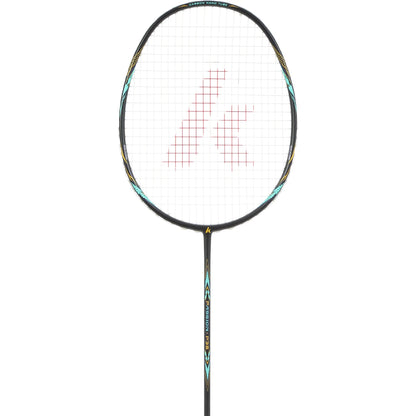 BADMINTONSCHLÄGER KAWASAKI PASSION P38 BLACK (BESAITET)