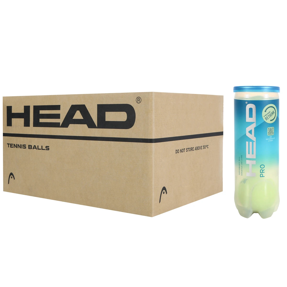 KARTON MIT 24 RÖHREN MIT JE 3 HEAD PRO BÄLLEN