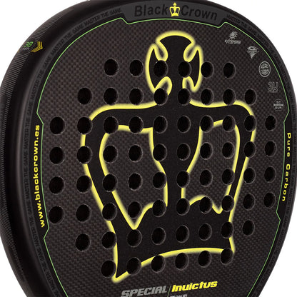 RAQUETTE DE PADEL BLACK CROWN SPECIAL INVICTUS