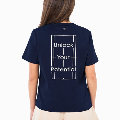 T-SHIRT TECNIFIBRE FEMME GRAPHIC