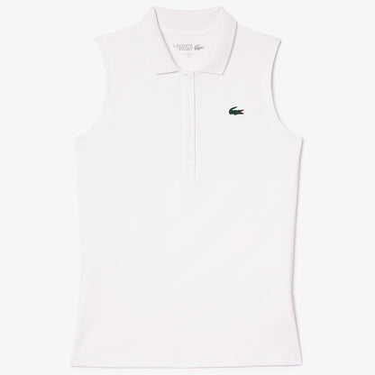 POLO LACOSTE FEMME CORE PERFORMANCE SANS MANCHES