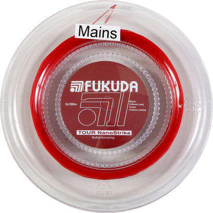 BOBINE BADMINTON FUKUDA TOUR NANOSTRIKE HYBRID (2X100 METRES)
