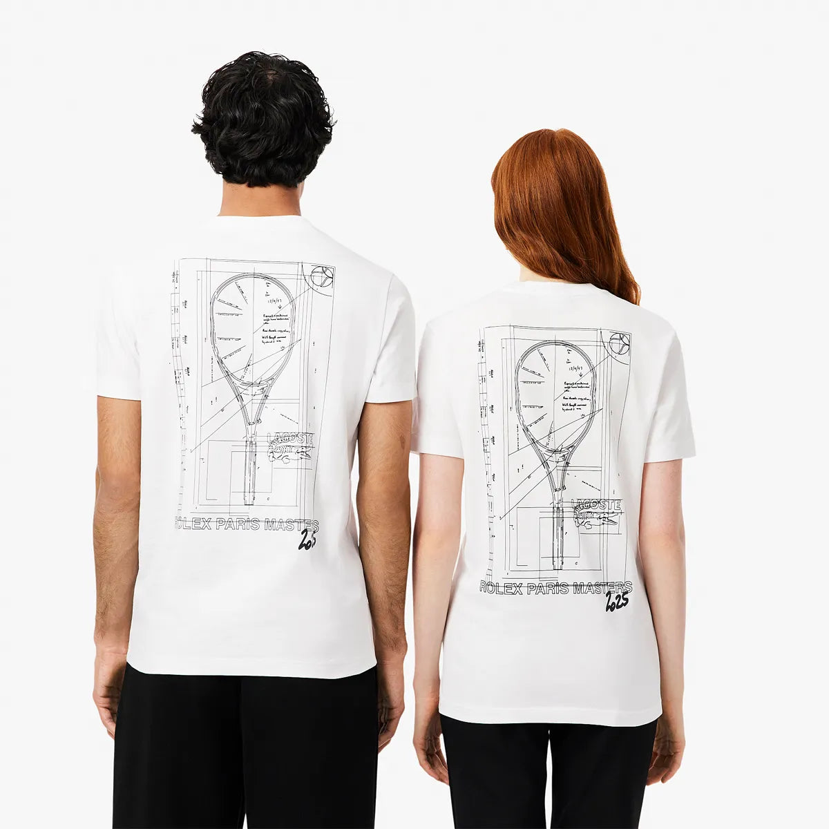 T-SHIRT LACOSTE ROLEX PARIS MASTERS