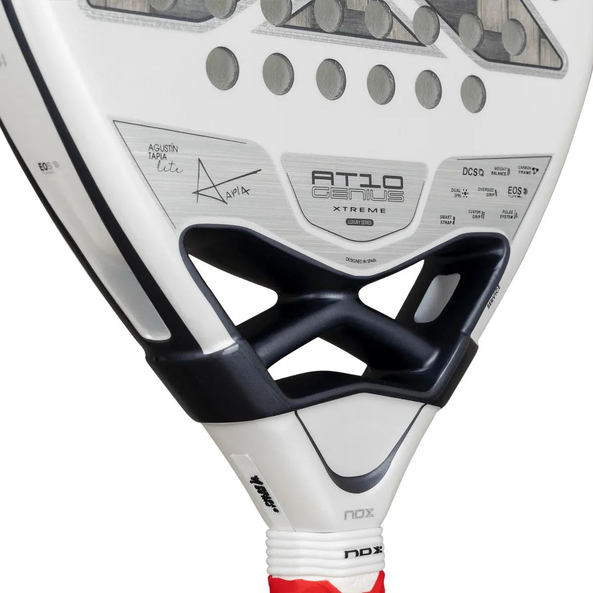 PADEL RACKET NOX AT10 GENIUS 12K ALUM XTREME LITE BY AGUSTIN TAPIA 2026