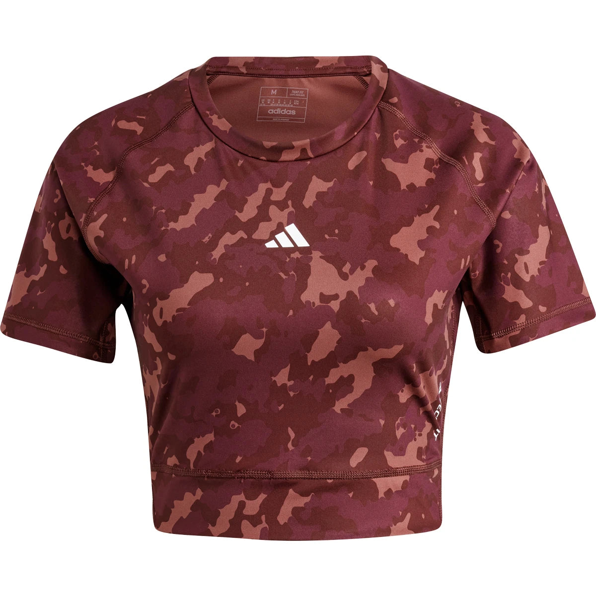 ADIDAS DAMEN T-SHIRT PRINT CROP