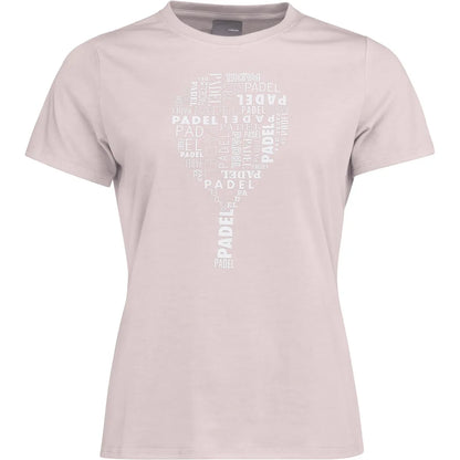 HEAD WOMEN'S TYPO PADEL T-SHIRT