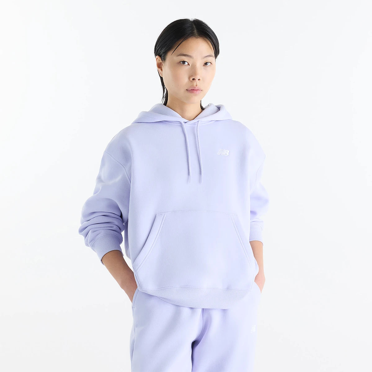 SWEAT A CAPUCHE NEW BALANCE FEMME FLEECE HOODIE