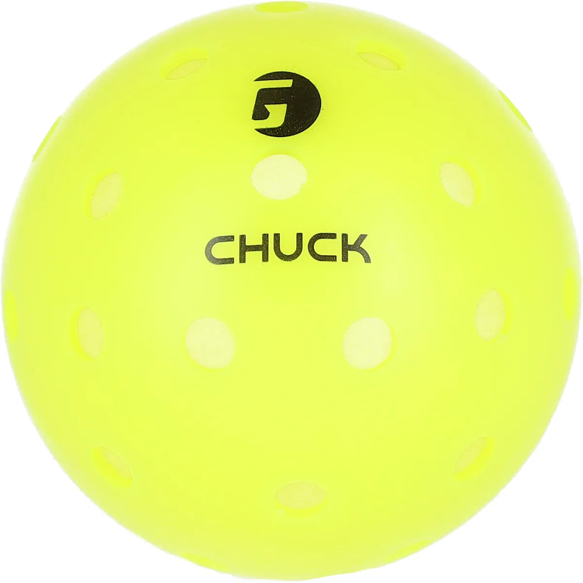 PACK OF 6 GAMMA CHUCK OUTDOOR PICKLEBALL BALLS