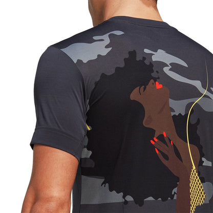 T-SHIRT ADIDAS UNISEXE NEW YORK PRINTED THEBE MAGUGU