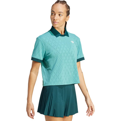 ADIDAS DAMEN CROP POLO ORIGINALS