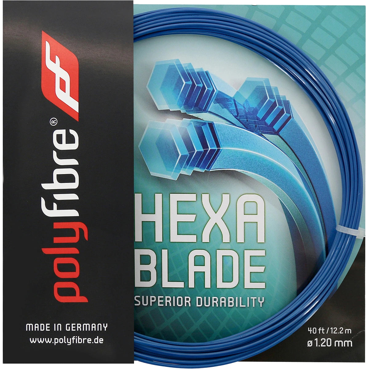 POLYFIBRE HEXABLADE STRINGING (12 METRES)