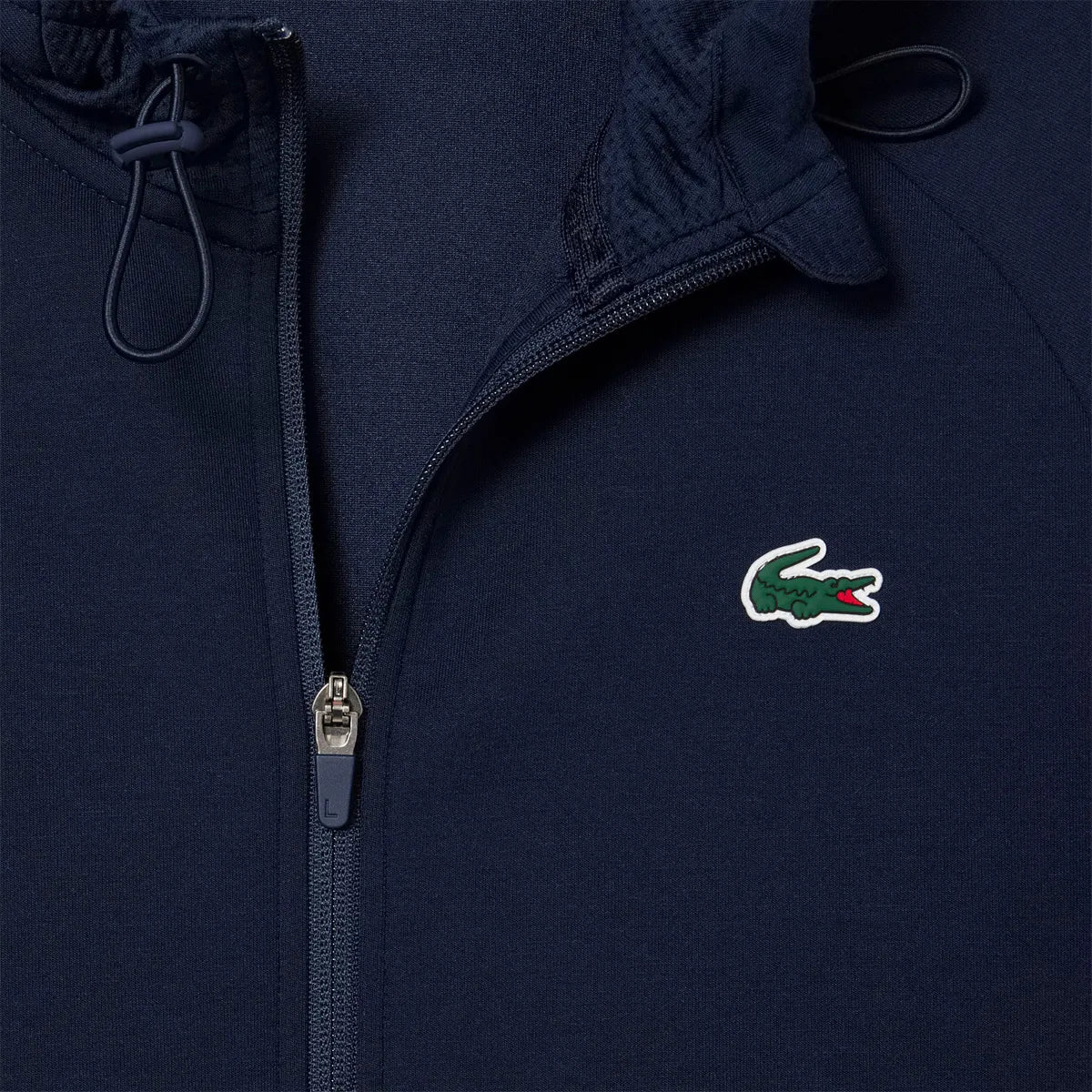 LACOSTE CORE PERFORMANCE SWEATSHIRT MIT KAPUZE FZ MESH