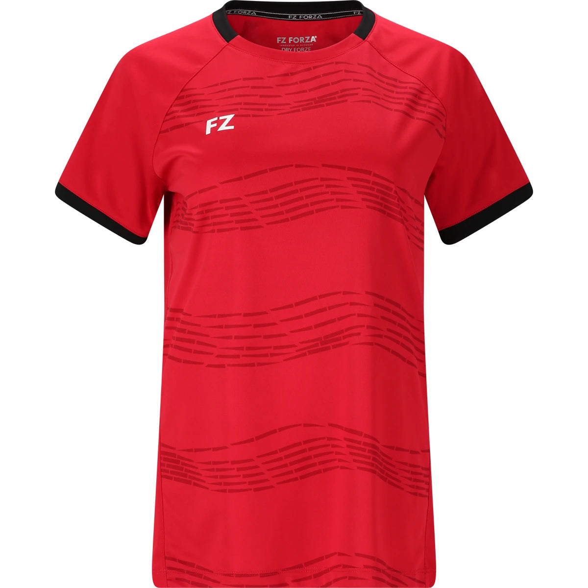 T-SHIRT FZ FORZA FEMME CL2502 S/S ROUGE
