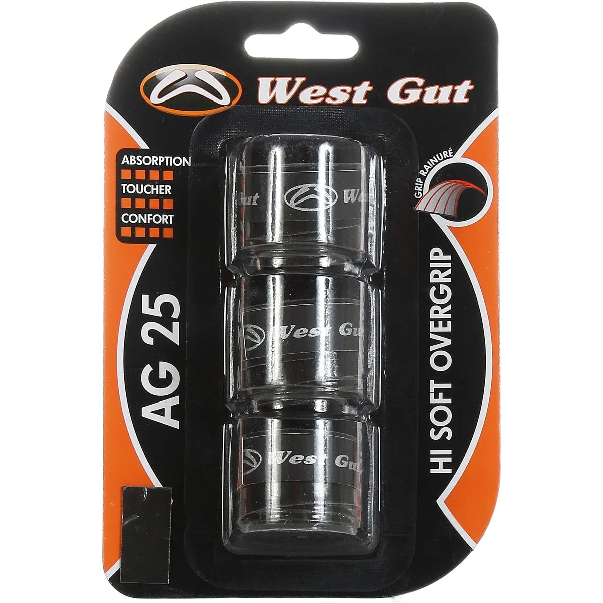 WEST GUT AG25 OVERGRIPS x3