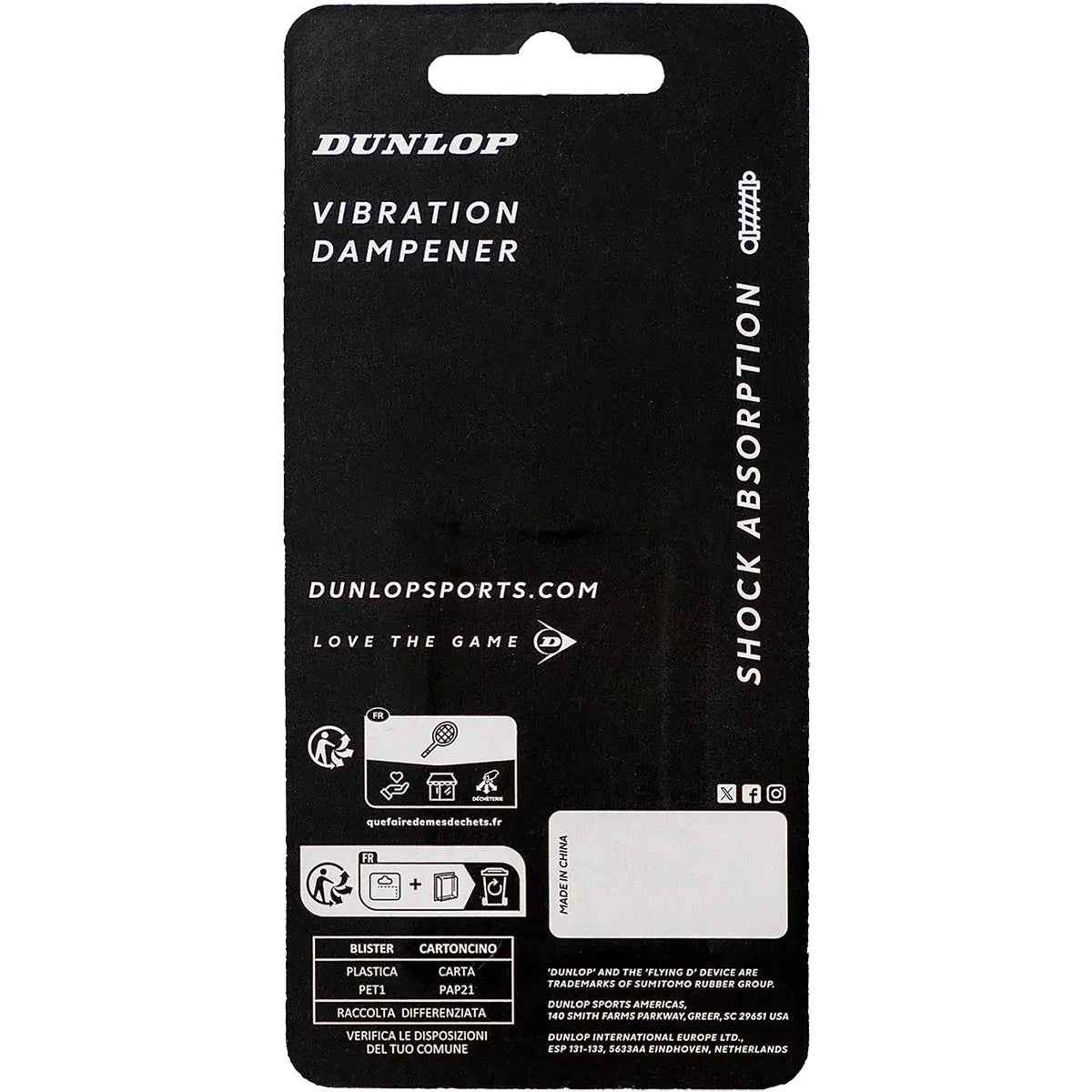 ANTIVIBRATEURS DUNLOP ATP FLYING