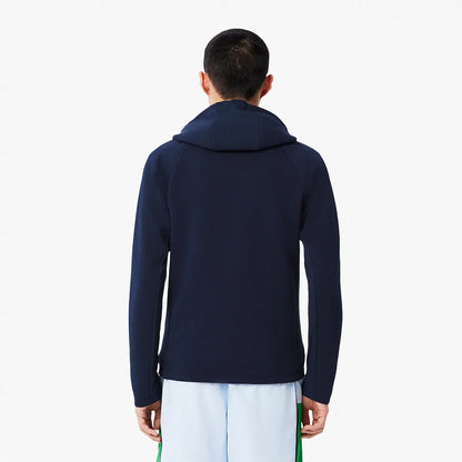 LACOSTE CORE PERFORMANCE SWEATSHIRT MIT KAPUZE FZ MESH