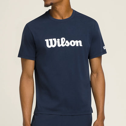 T-SHIRT WILSON TEAM GRAPHIC NAVY