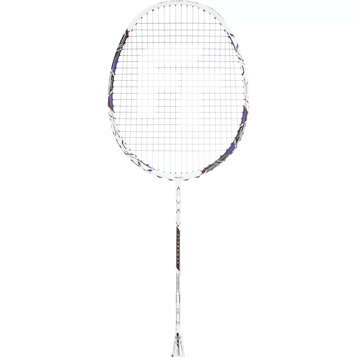 RAQUETTE DE BADMINTON FELET HYPERMAX WHITE/PURPLE (CORDEE)