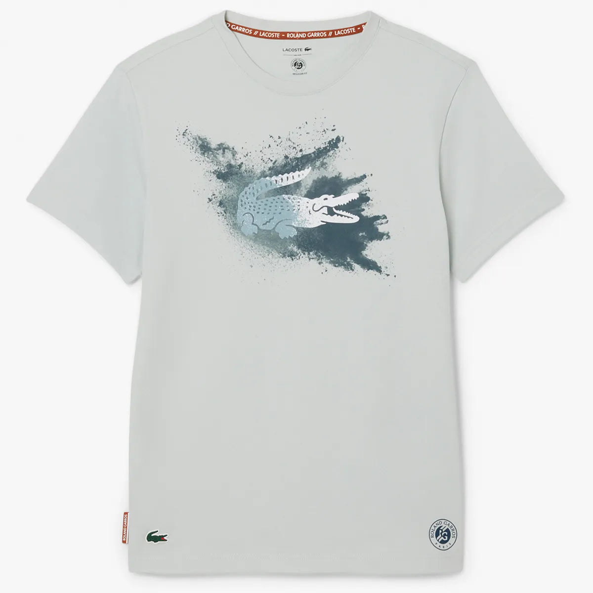 T-SHIRT LACOSTE ROLAND-GARROS SPRAY LOGO