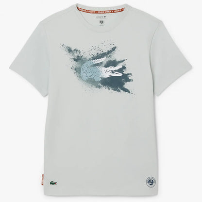 T-SHIRT LACOSTE ROLAND-GARROS SPRAY LOGO