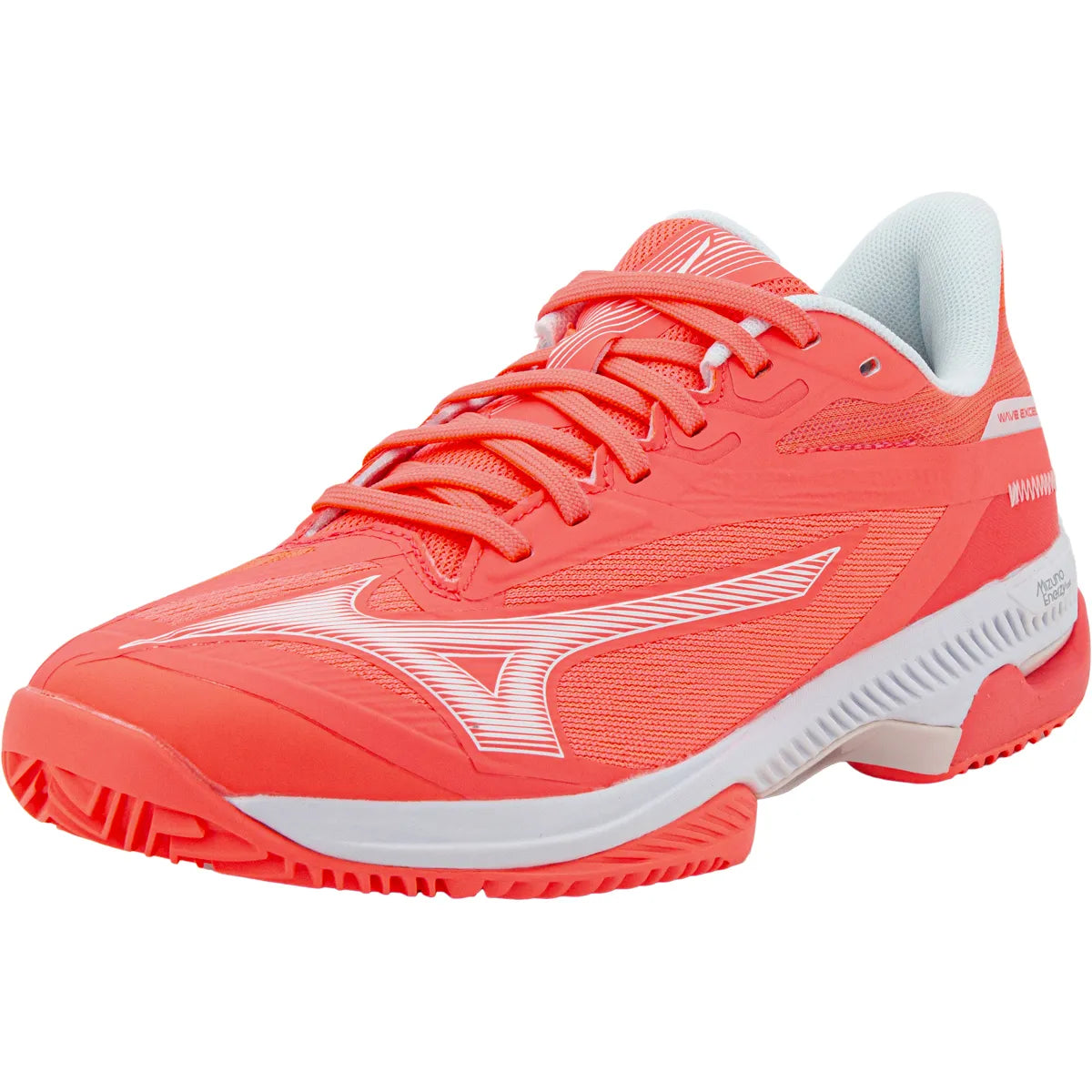 MIZUNO DAMENSCHUHE WAVE EXCEED COURT ROTE TONPLATTE