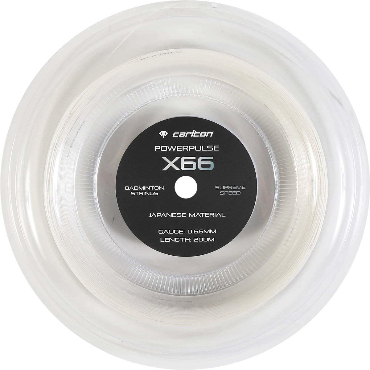 Cordage de Badminton Carlton Powerpulse X 66 (Bobine - 200M)
