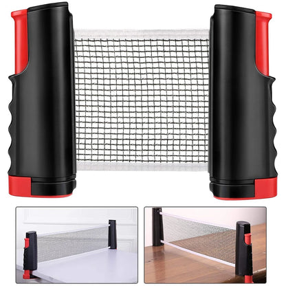 RED-BLACK RETRACTABLE NET