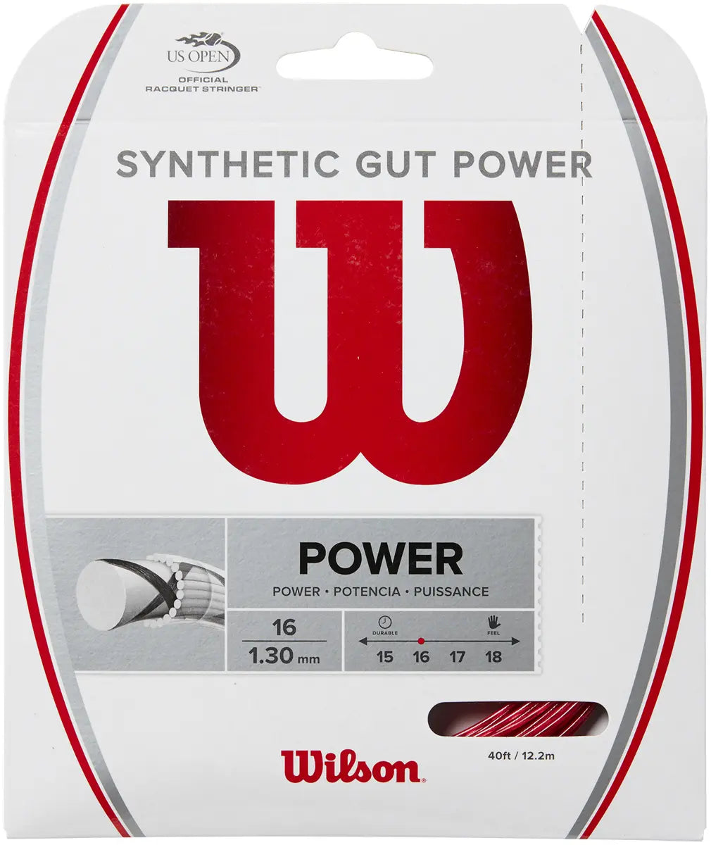 CORDAGE WILSON SYNTHETIC GUT POWER (12.20 METRES)