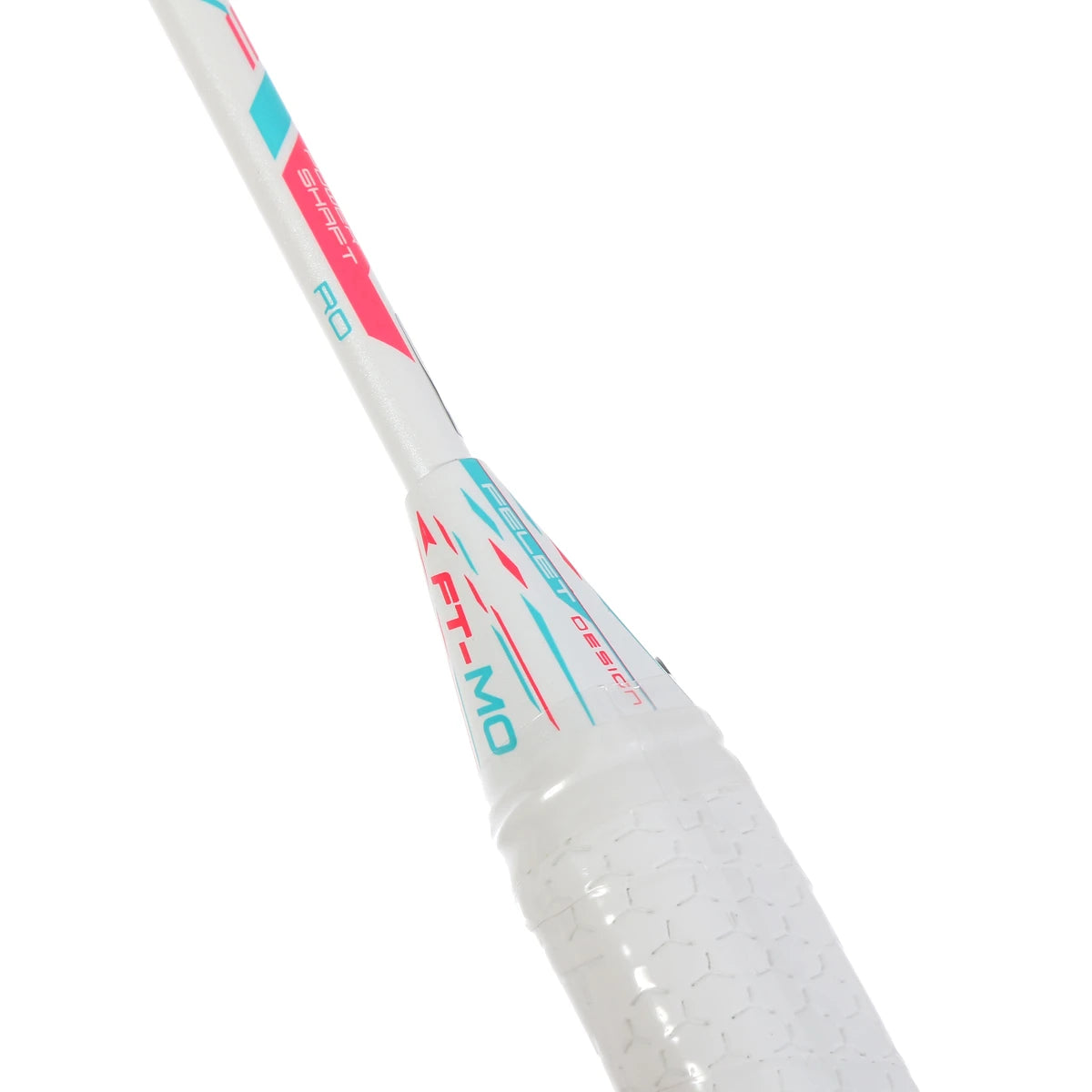 BADMINTONSCHLÄGER FELET KISONA 21 WEIß/PINK (BESAITET)