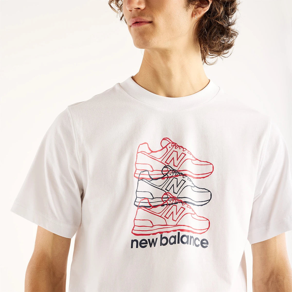 NEW BALANCE LAYERED 574 RELAXED T-SHIRT