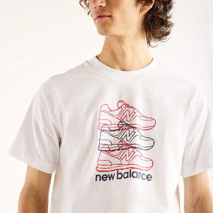NEW BALANCE LAYERED 574 RELAXED T-SHIRT