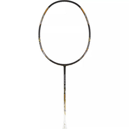 HUNDRED NUCLEAR 72 BLACK-WHITE-GOLD BADMINTON RACKET