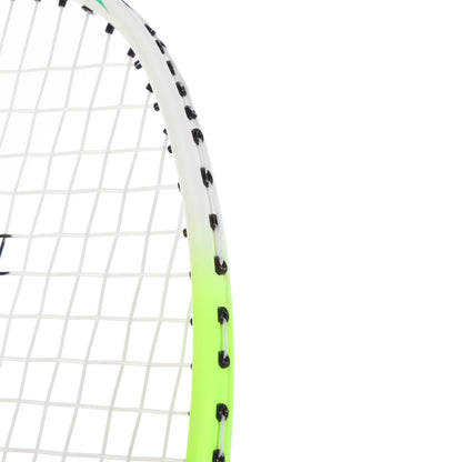 PRO KENNEX IMPACT NEW CARBON LIME BADMINTON RACKET (STRUNG)