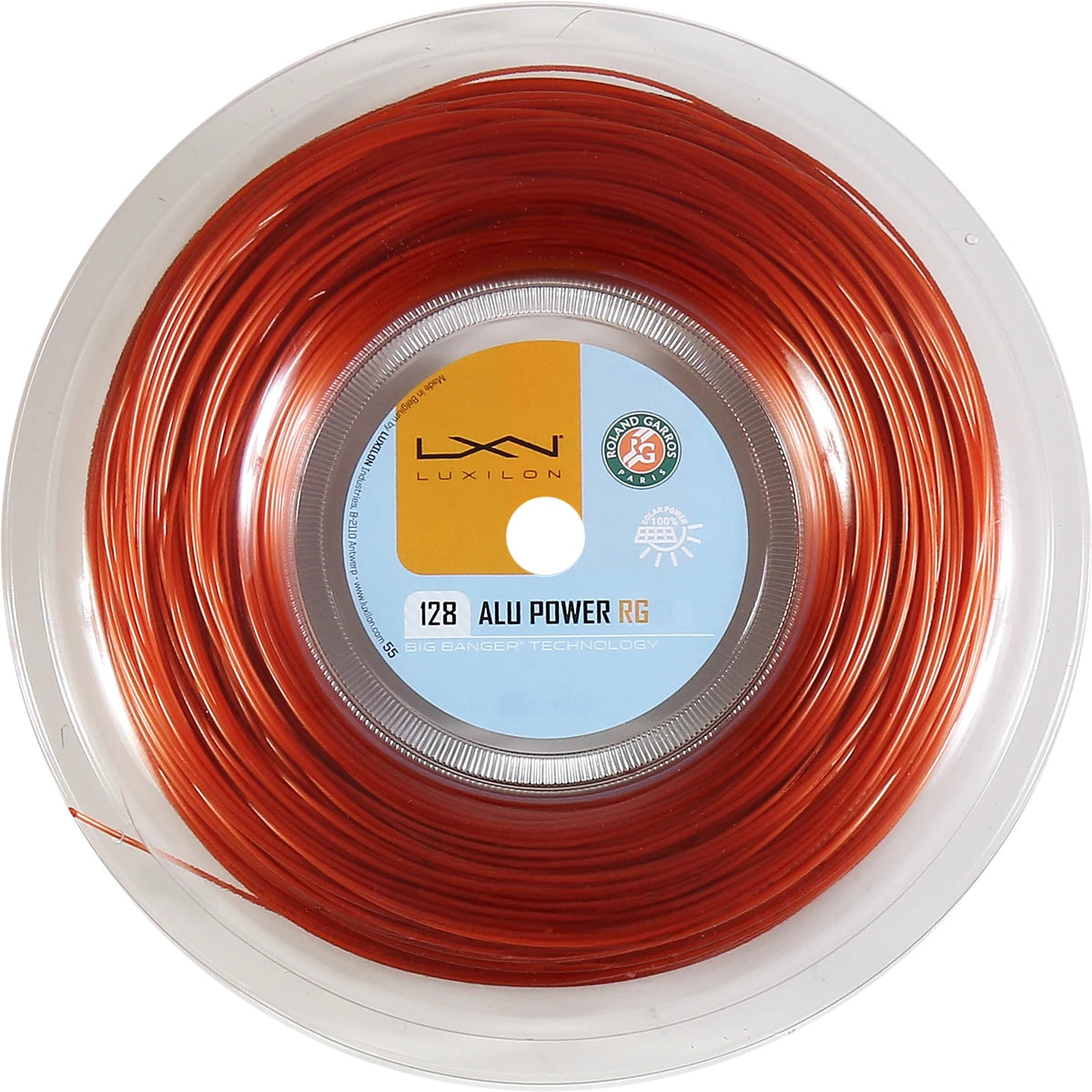 Bobine Luxilon Big Banger Alu Power Roland Garros (200 Mètres)