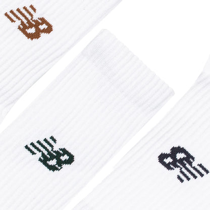 3 PAIRS OF NEW BALANCE ACTIVE CREW SOCKS (MID)