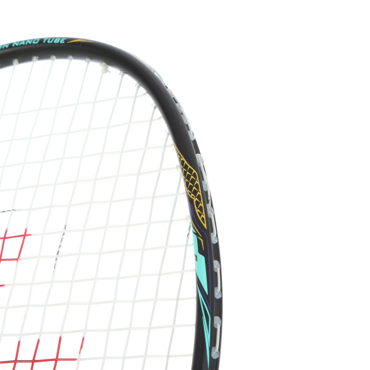 BADMINTONSCHLÄGER KAWASAKI PASSION P38 BLACK (BESAITET)