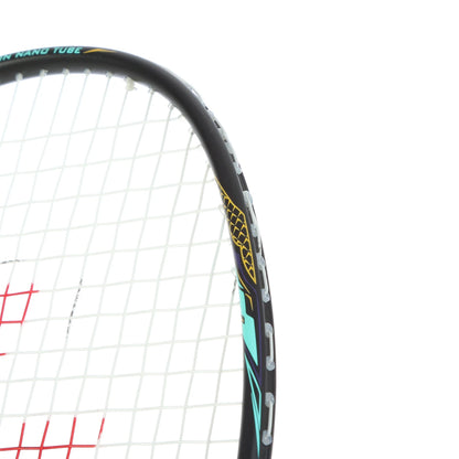 BADMINTONSCHLÄGER KAWASAKI PASSION P38 BLACK (BESAITET)