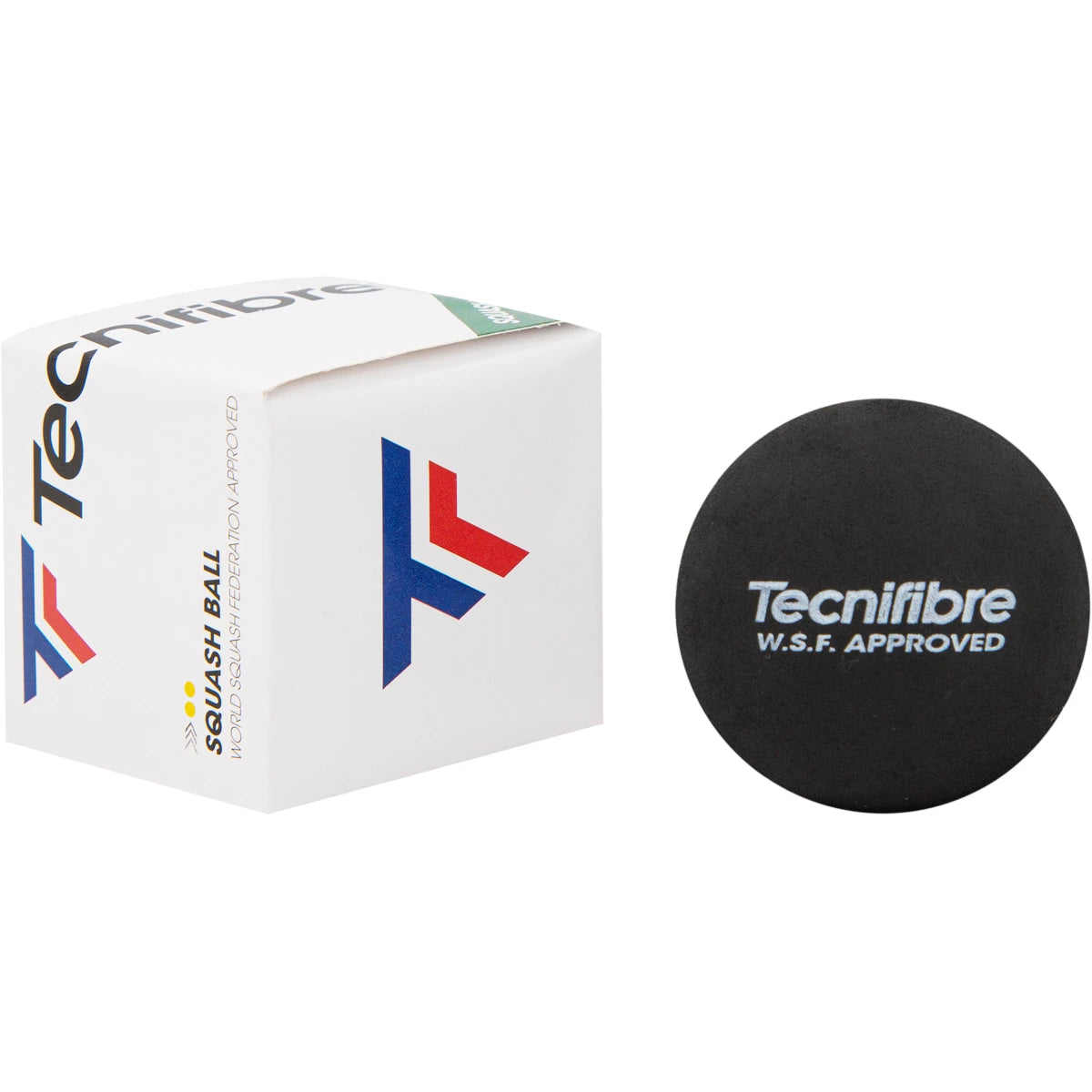 BALLE DE SQUASH DOUBLE POINT JAUNE TECNIFIBRE